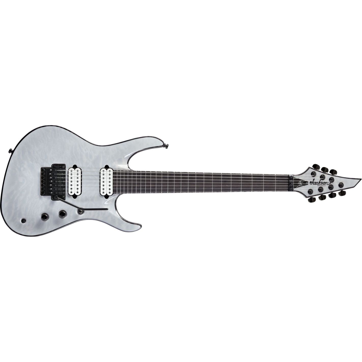 USA CHRIS BRODERICK SOLOIST 7 EB TRANSPARENT WHITE