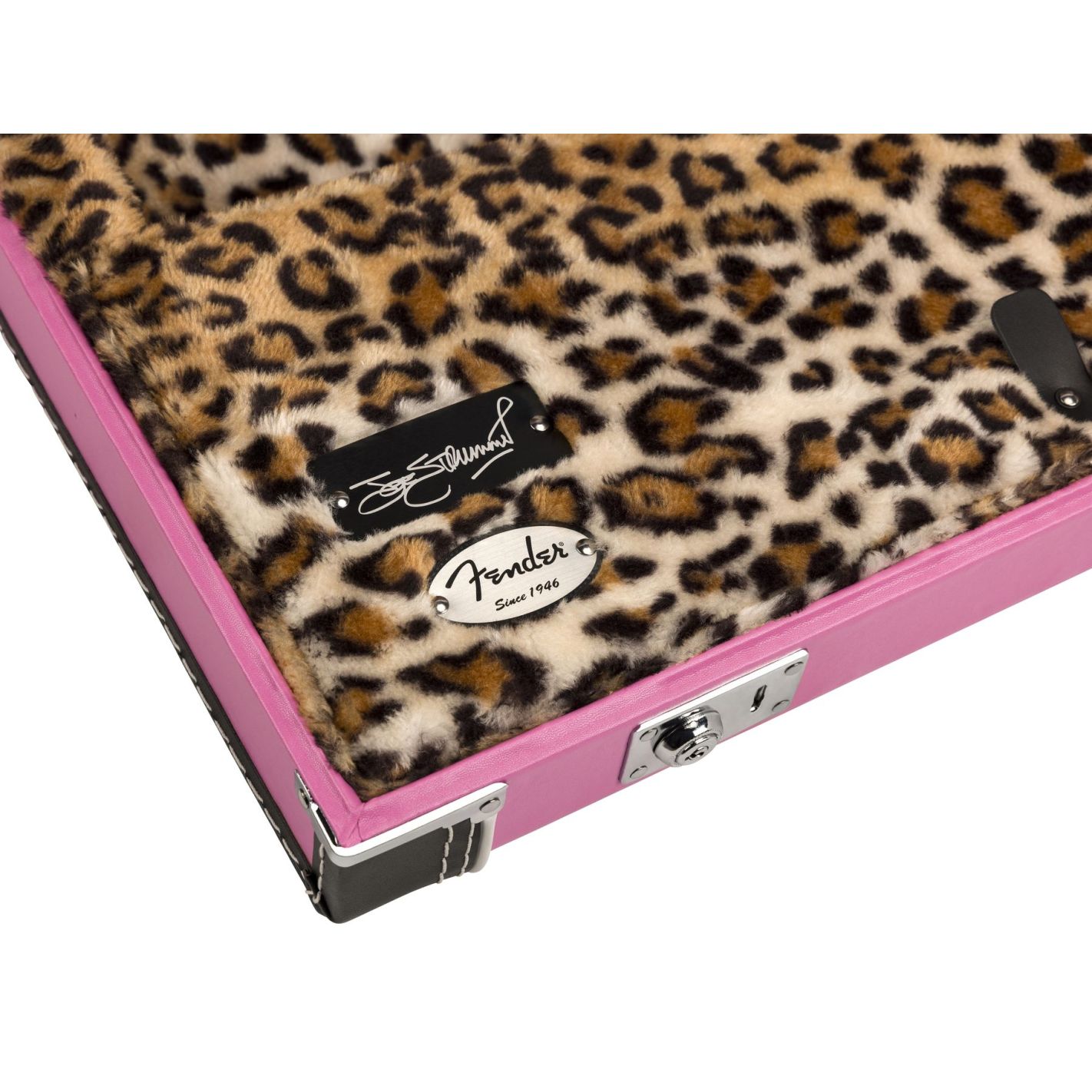 STRUMMER CASE PINK LEOPARD