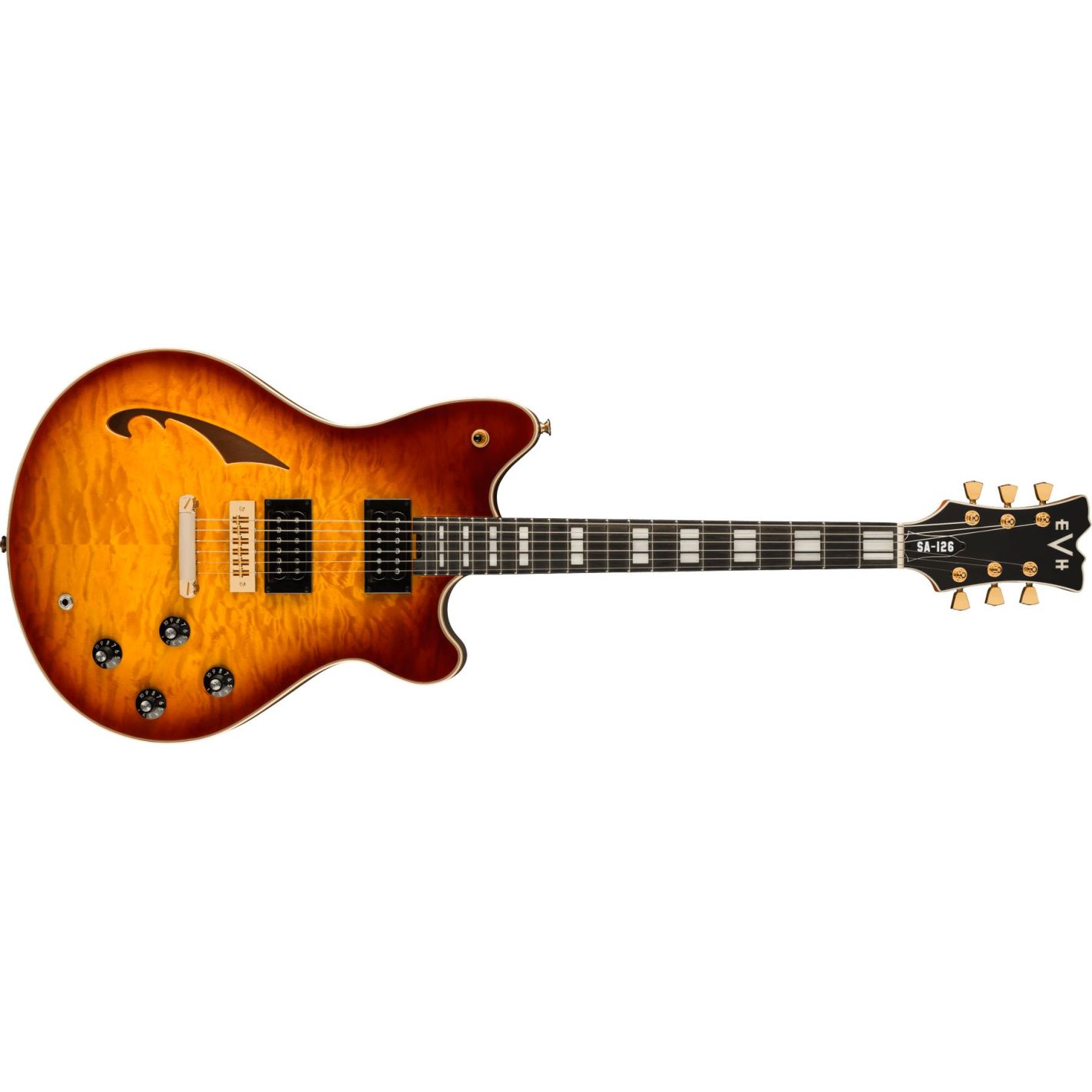 SA126QM SPECIAL TOBACCO BURST WCASE