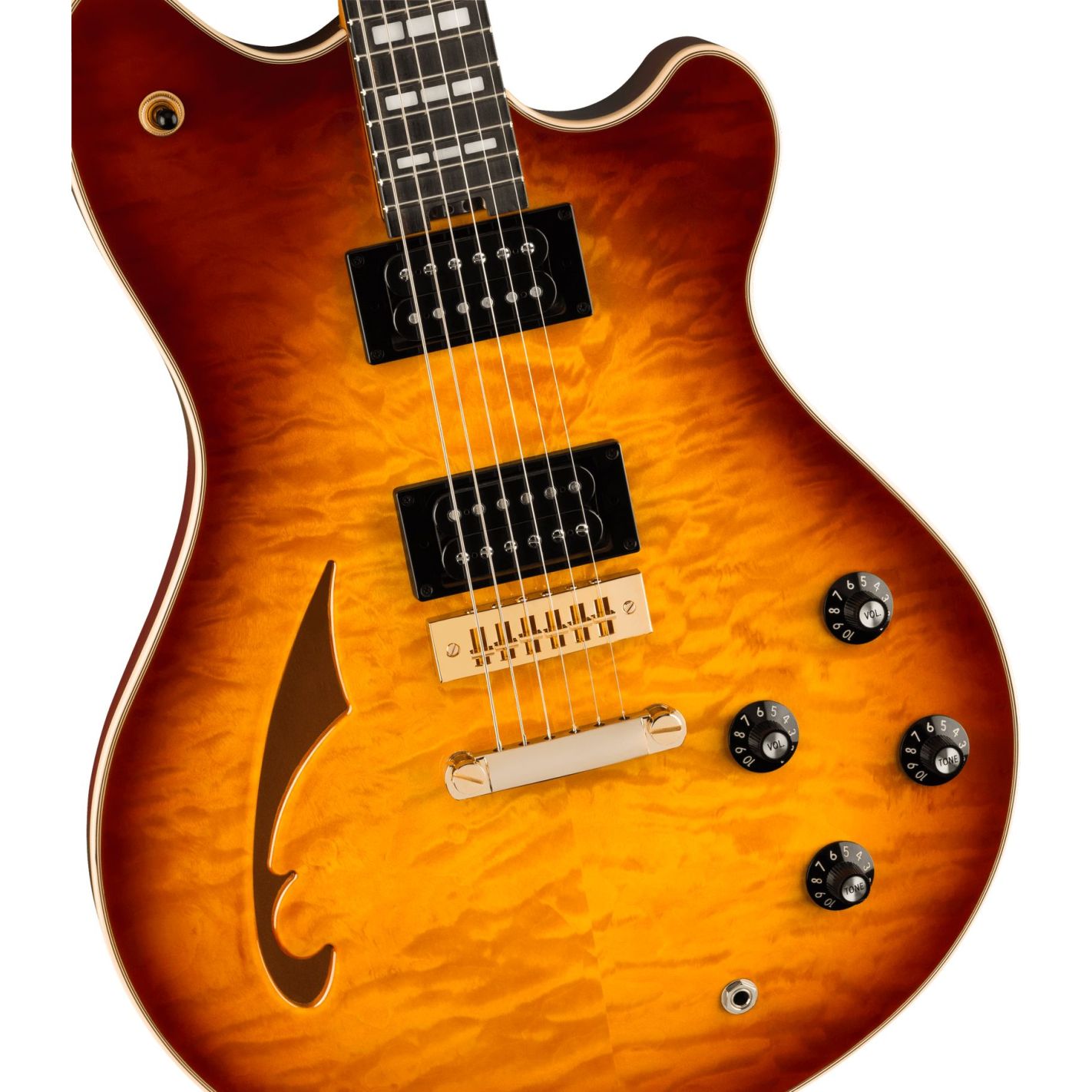 SA126QM SPECIAL TOBACCO BURST WCASE