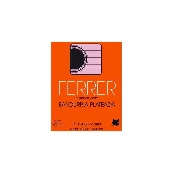 11422 2A CUERDA DOBLE BANDURRIA FERRER NEGRO