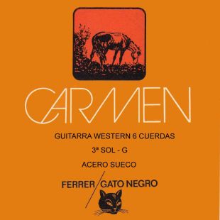 11103 3A CUERDA ACUSTICA CARMEN