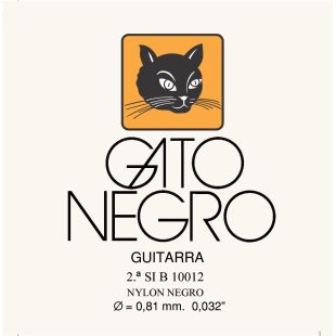 10012 2A CUERDA SI NYLON NEGRO