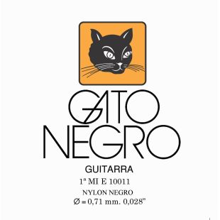 10011 1A CUERDA MI NYLON NEGRO