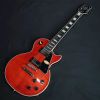LES PAUL CUSTOM FIGURED TRANSPARENT RED