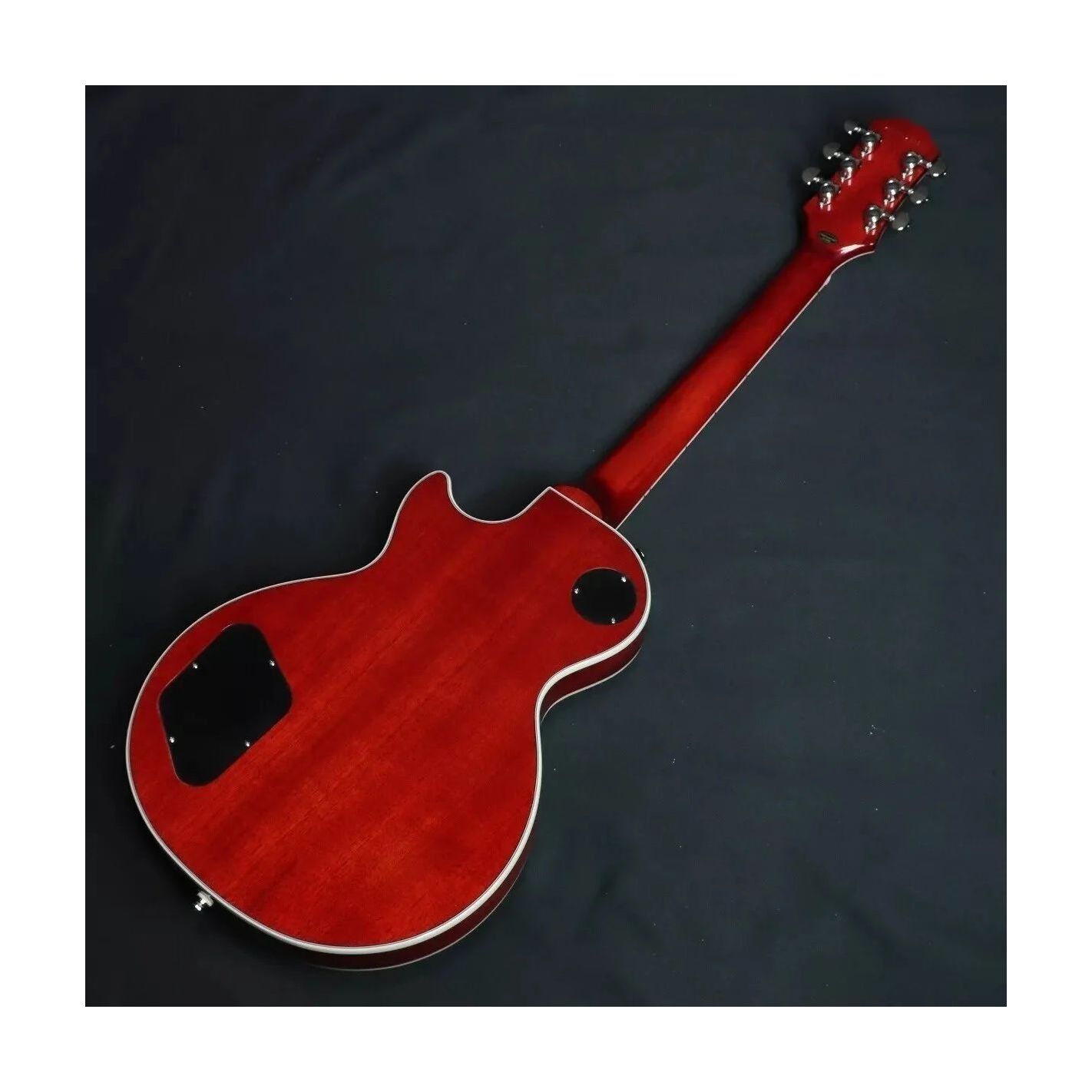 LES PAUL CUSTOM FIGURED TRANSPARENT RED