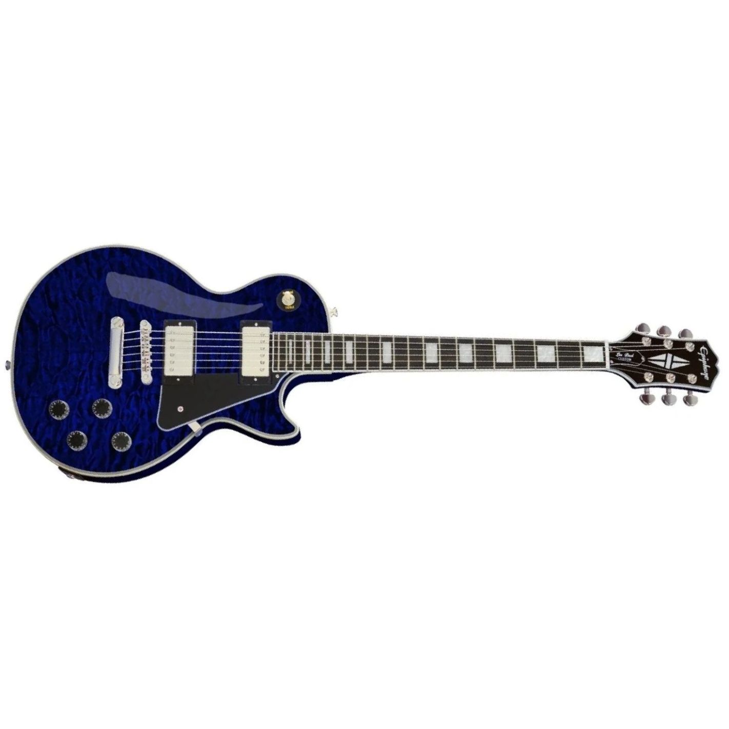 LES PAUL CUSTOM QUILT VIPER BLUE