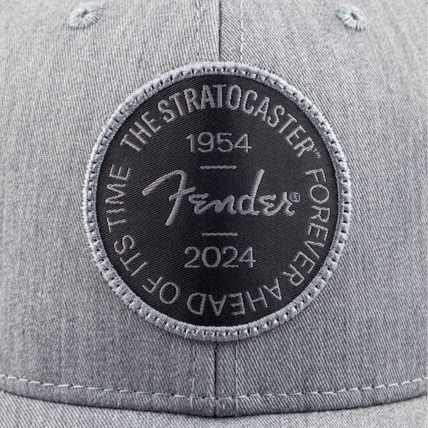 STRAT 70TH BADGE HAT GRAY HTHR