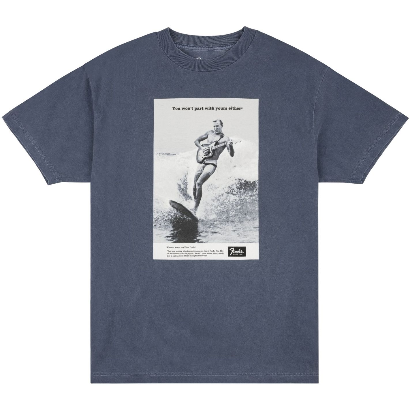 VINTAGE AD SURFER TEE OCEAN L