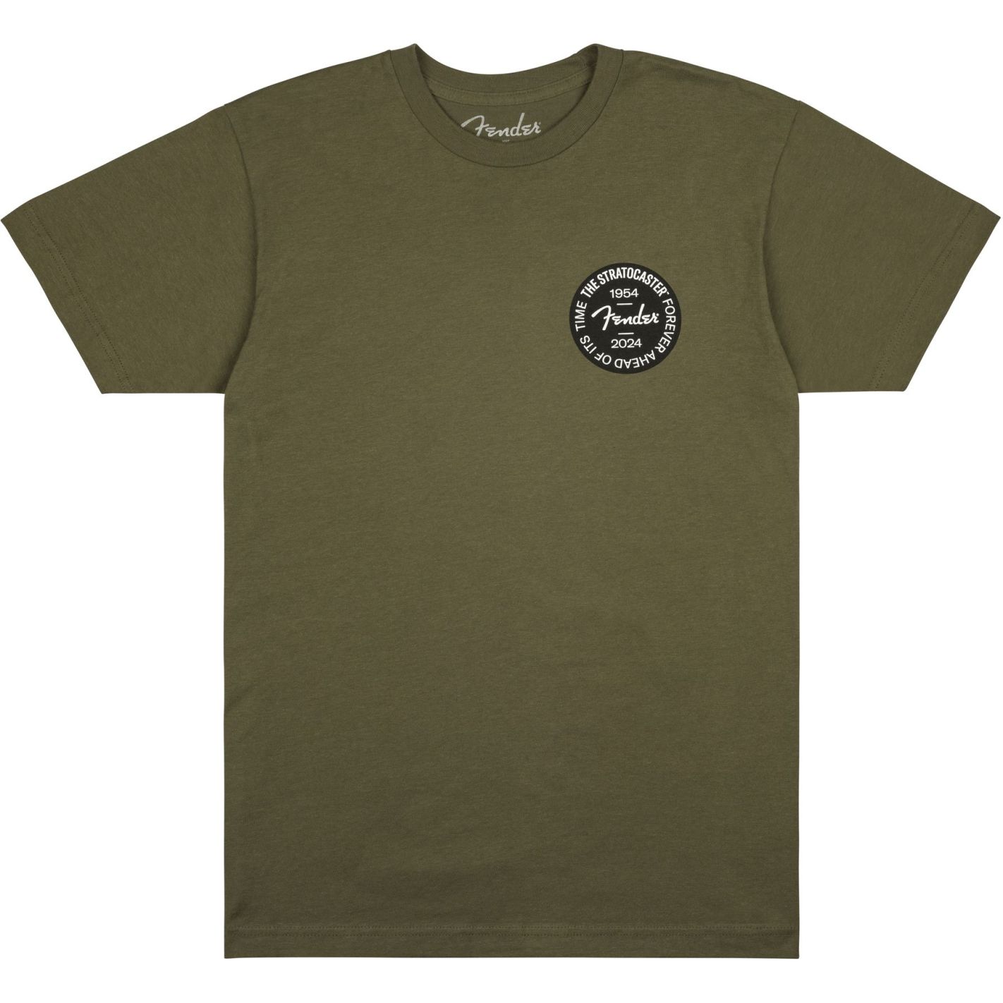 STRAT 70TH BADGE TEE OLIVE XXL