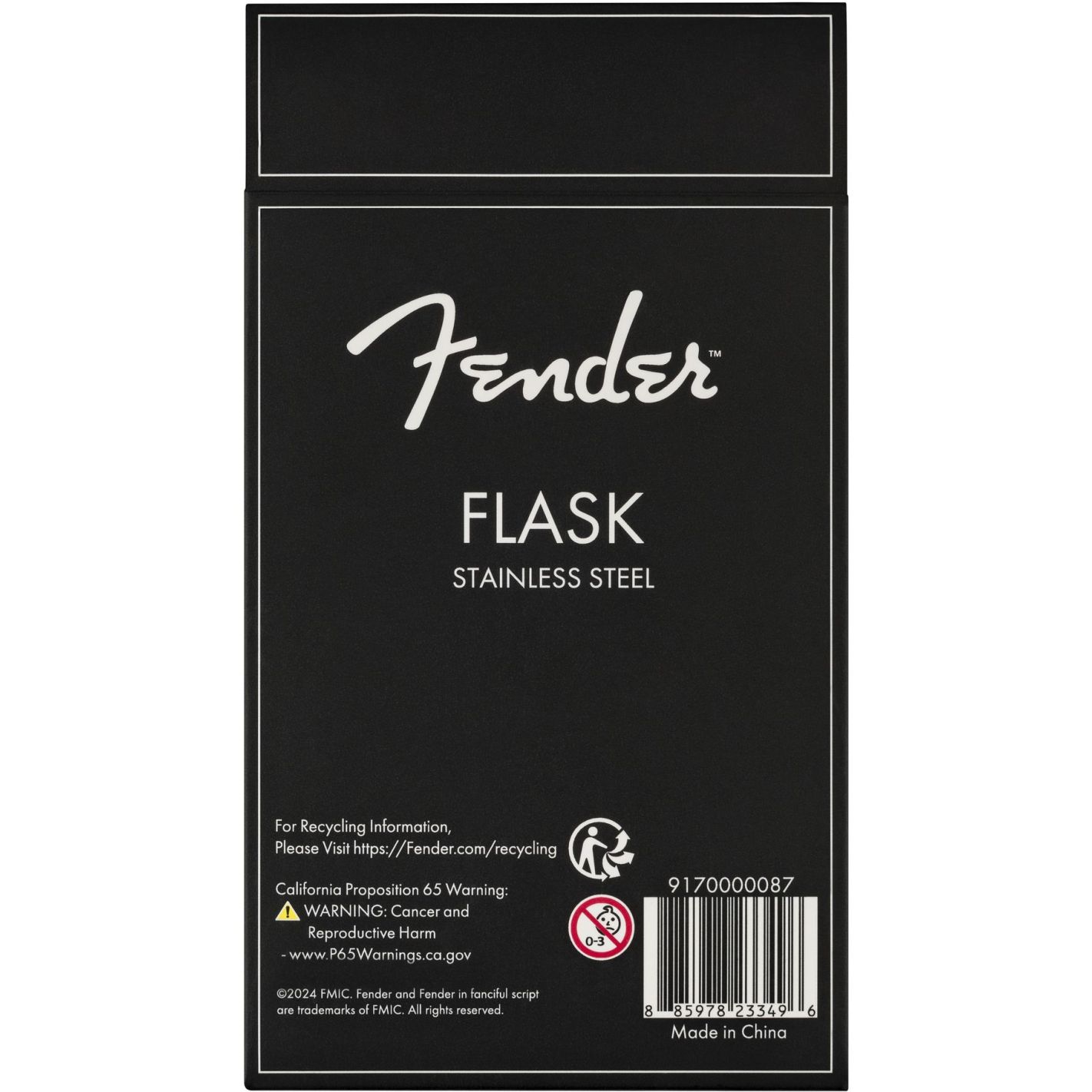 FENDER BLACKOUT FLASK