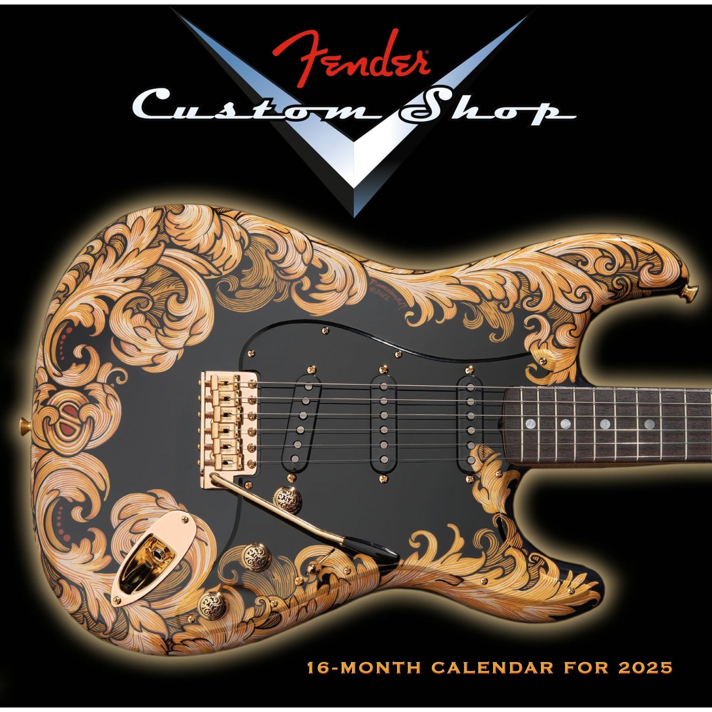 FENDER 2025 CUSTOM SHOP CALENDAR