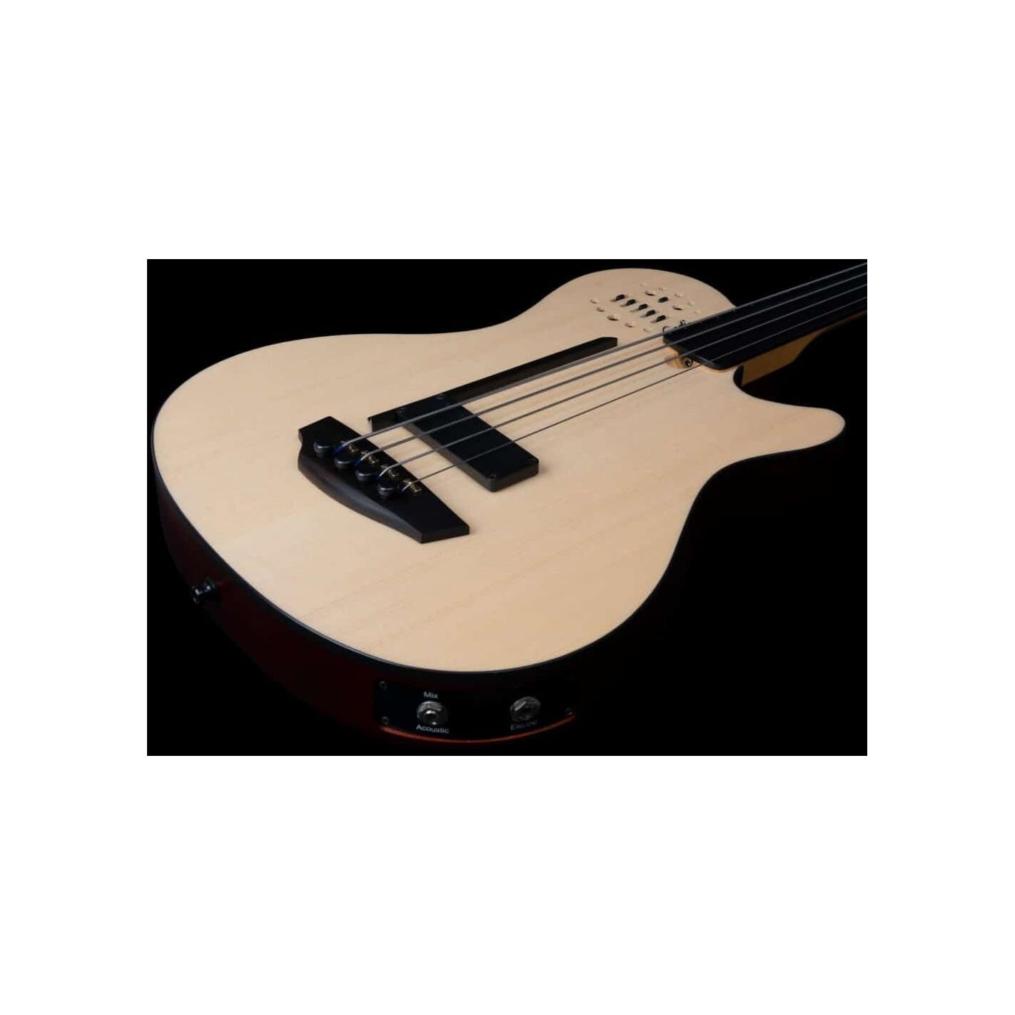 A4 ULTRA NATURAL FRETLESS A-E WITH BAG