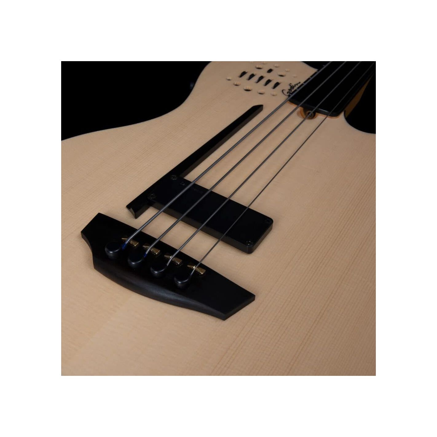 A4 ULTRA NATURAL FRETLESS A-E WITH BAG