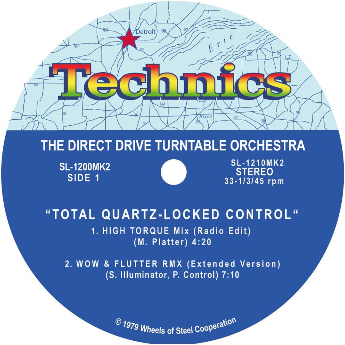 LP SLIPMAT TECHNICS MOTOWN