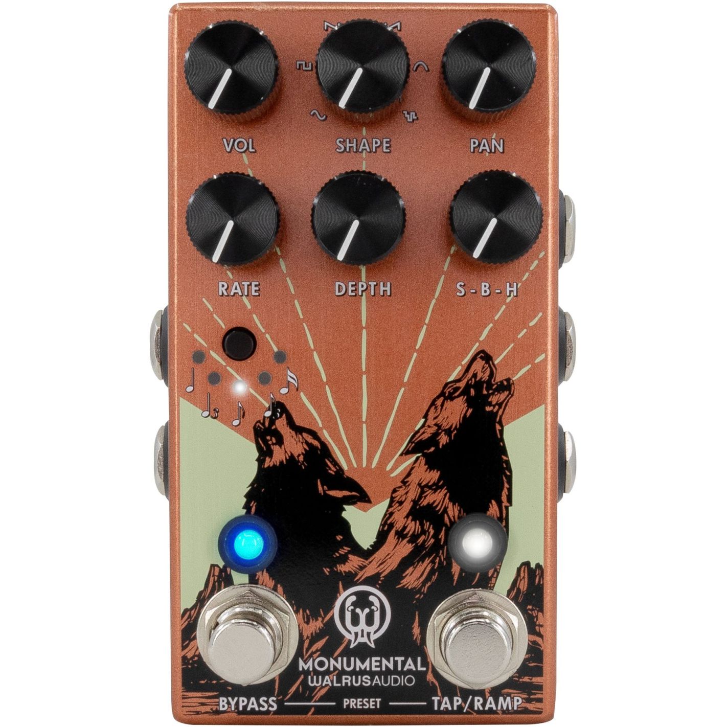 MONUMENTAL HARMONIC STEREO TREMOLO ORANGE