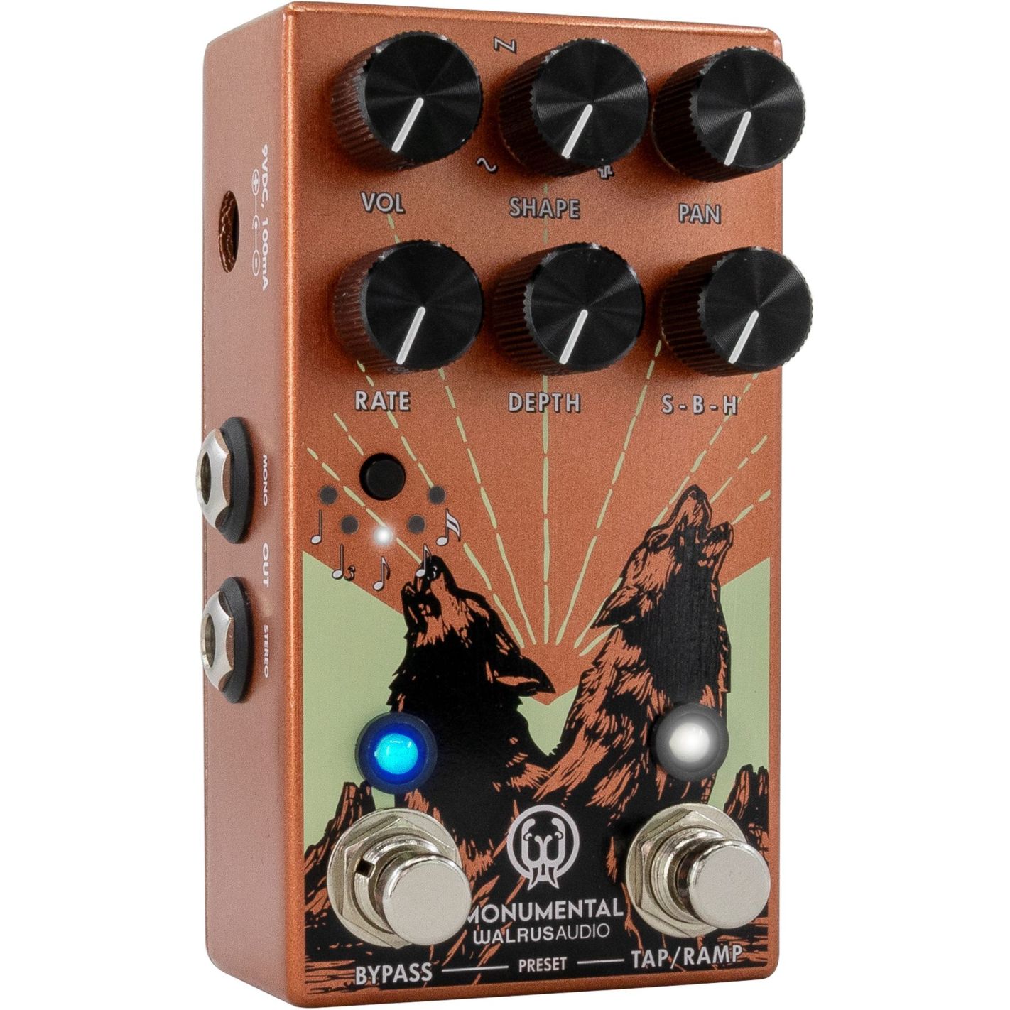 MONUMENTAL HARMONIC STEREO TREMOLO ORANGE