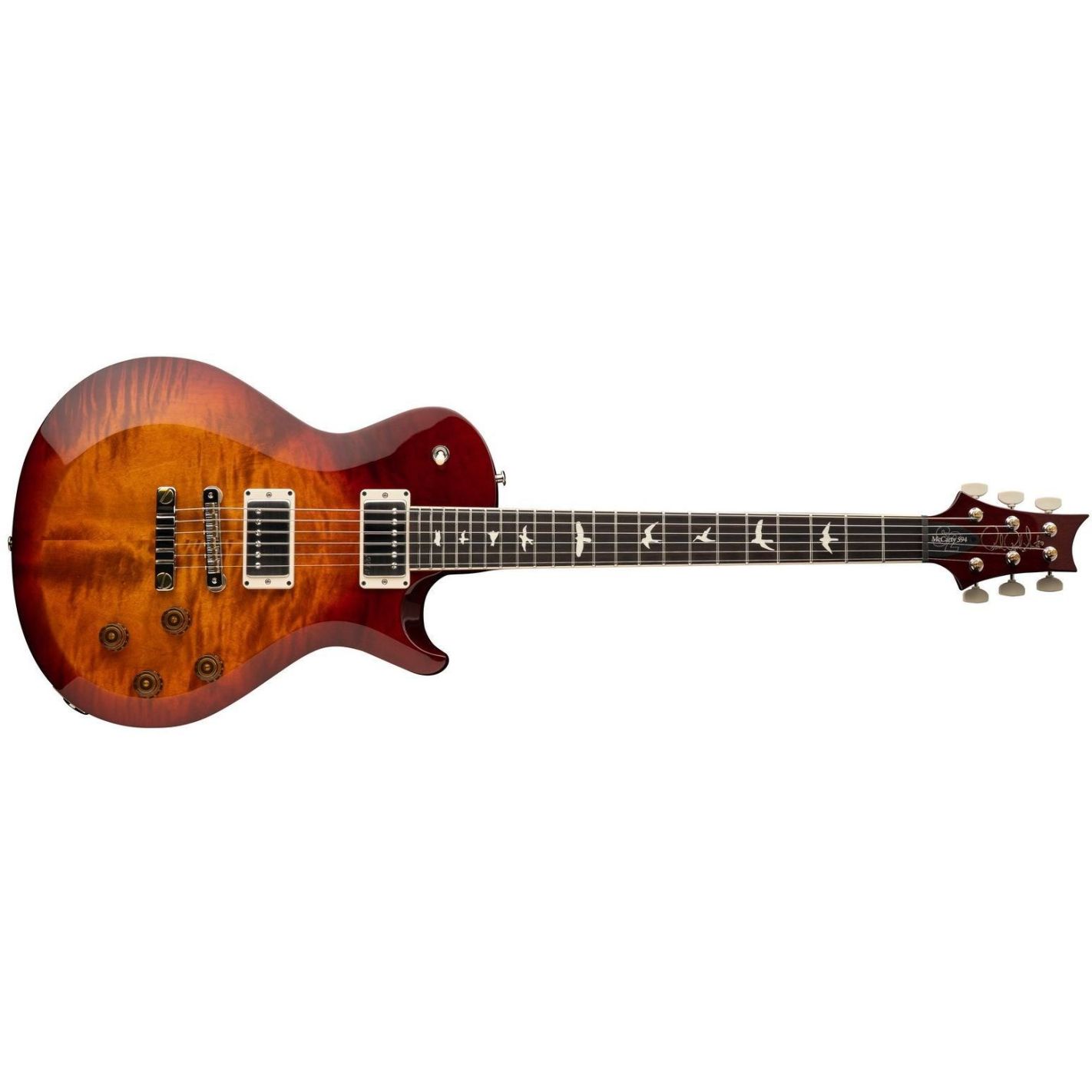 S2 MCCARTY 594 SINGLECUT DARK CHERRY SUNBURST