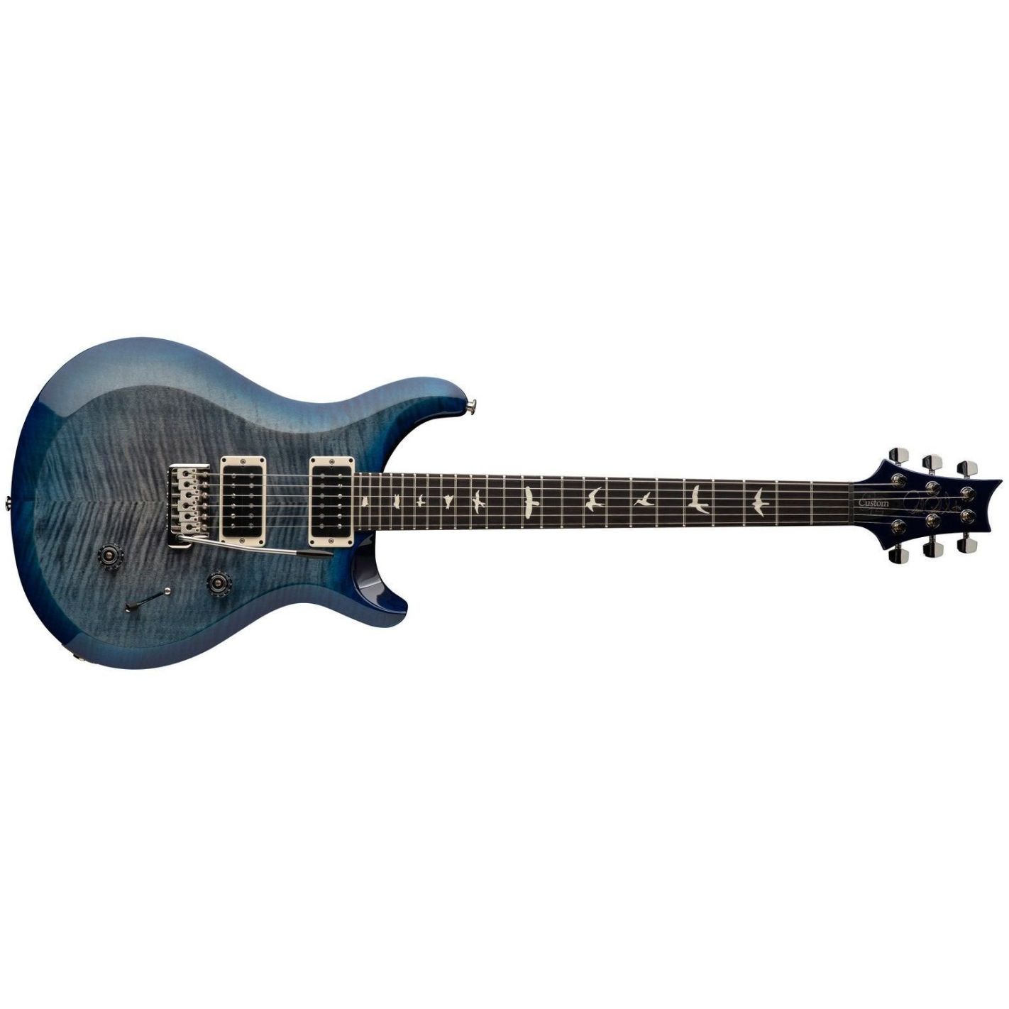 S2 CUSTOM 24 FADED GRAY BLACK BLUE BURST