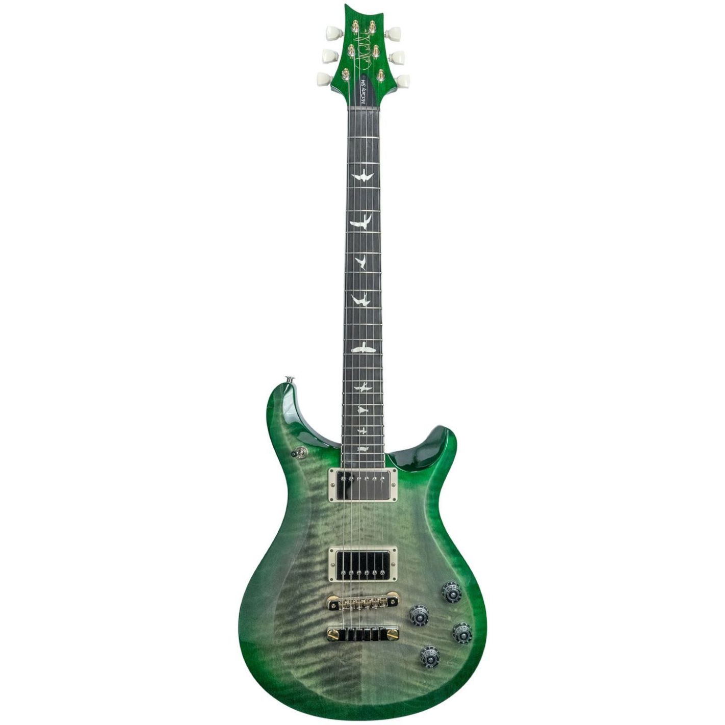 S2 MCCARTY 594 LTD CC FADED GREY BLACK GREEN BURST