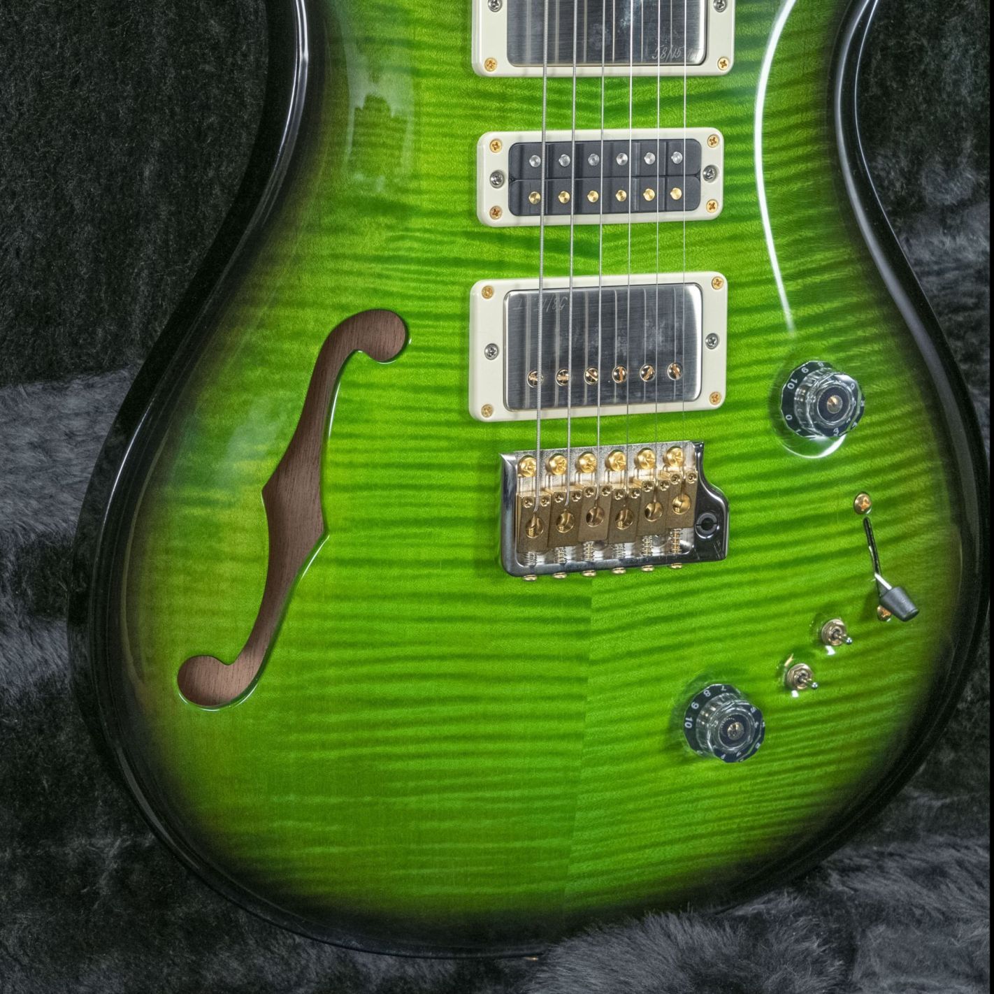 SPECIAL 22 SEMIHOLLOW 10 CC ERIZA VERDE SMOKEBURST