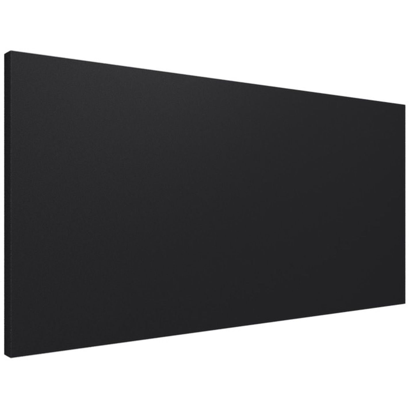 FLAT PANEL PET 120X60X4 BLACK 8U