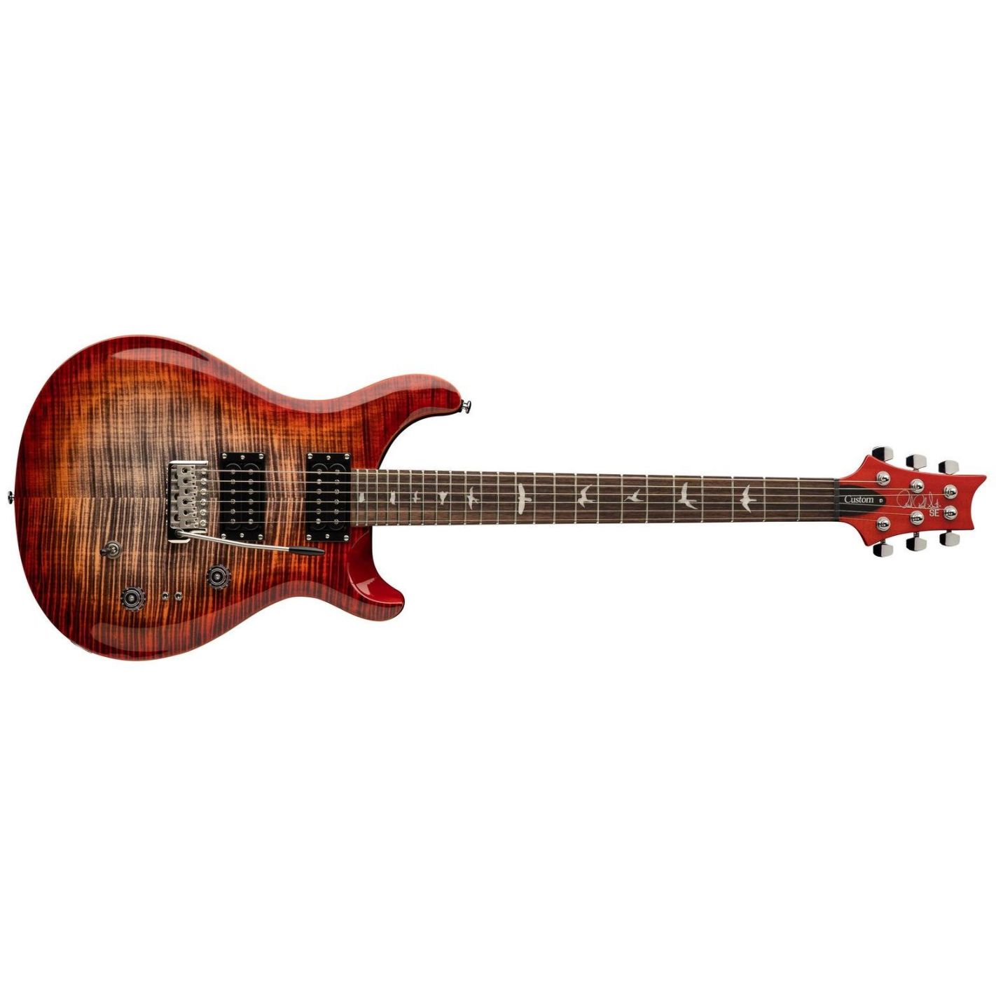 SE CUSTOM 24-08 CHARCOAL CHERRY BURST