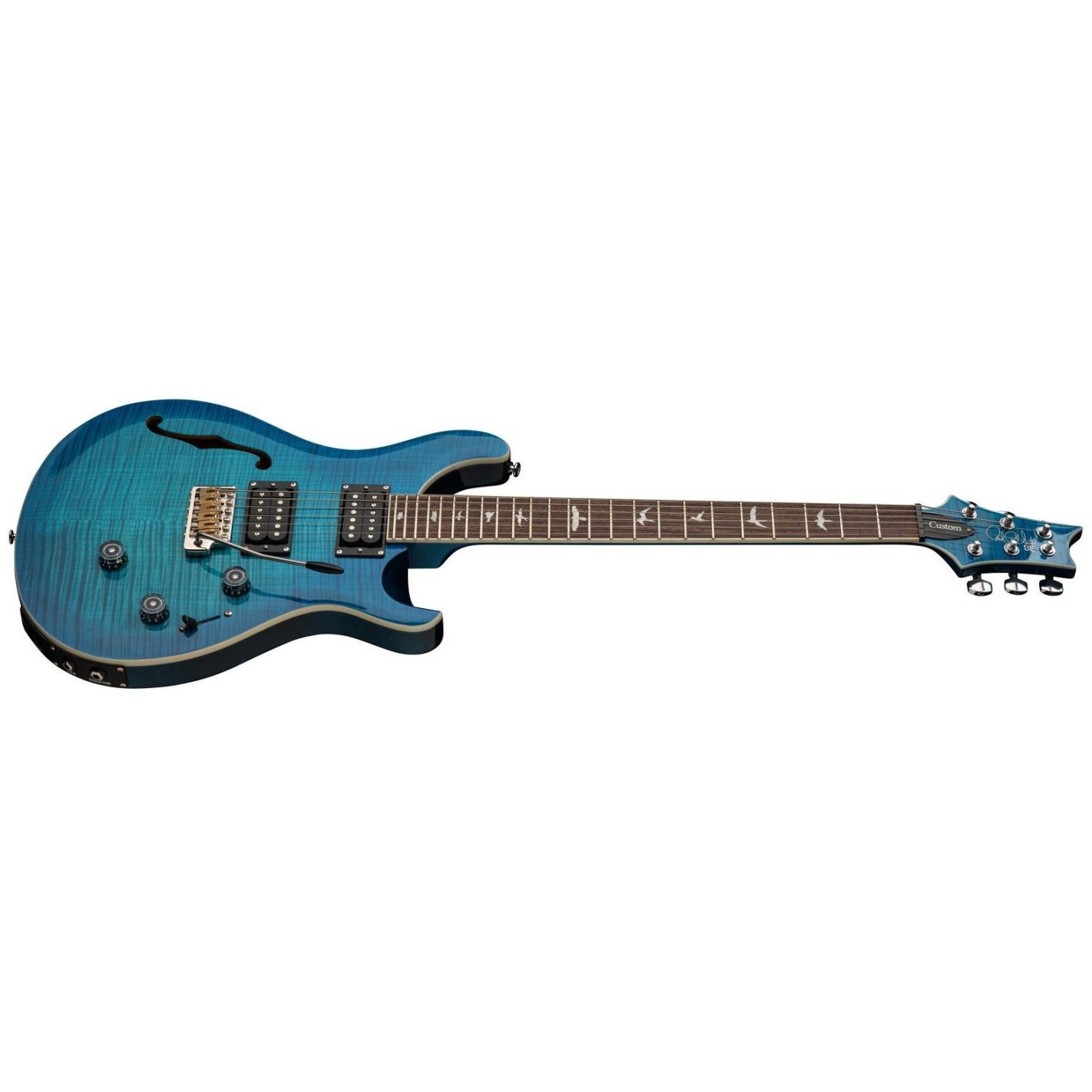 SE CUSTOM 24 SEMI-HOLLOW PIEZO LAKE BLUE