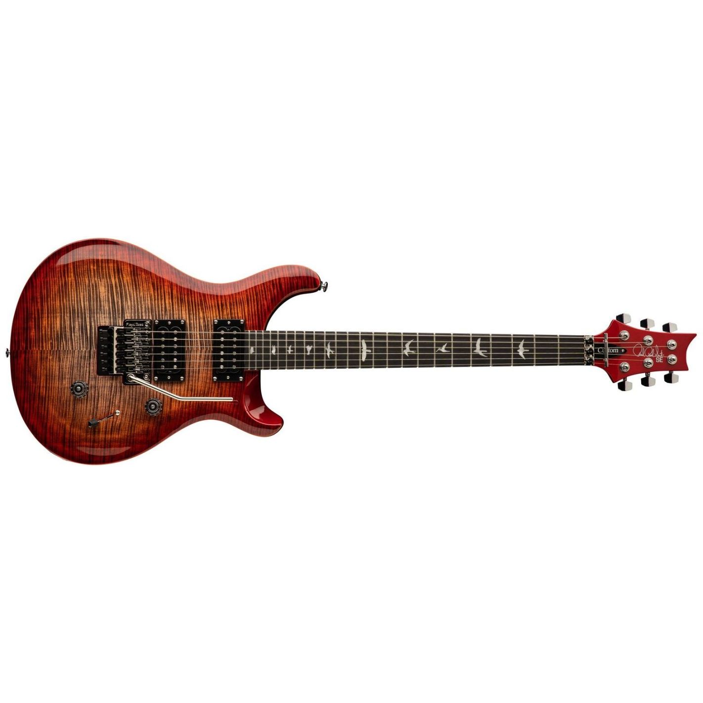 SE FLOYD CUSTOM 24 CHARCOAL CHERRY BURST