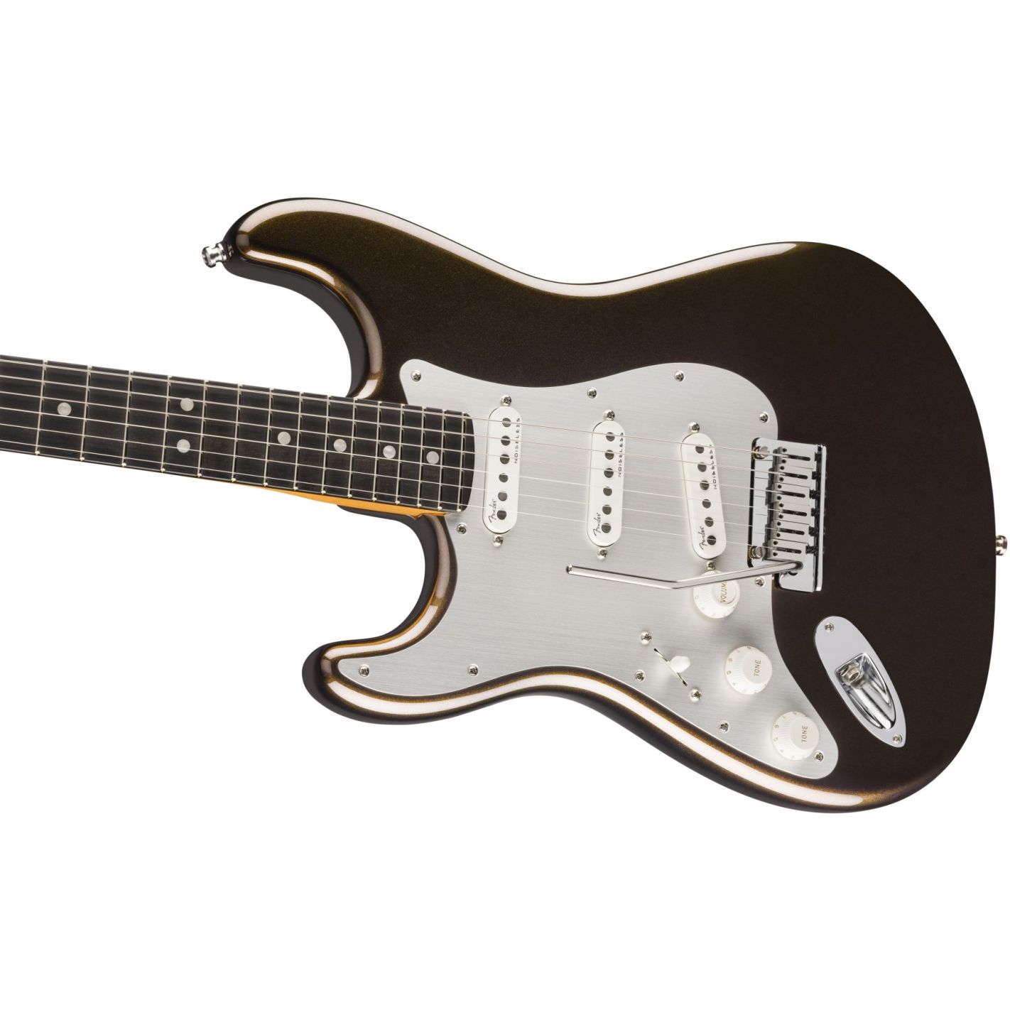 AM ULTRA II STRATOCASTER LH EB TXT