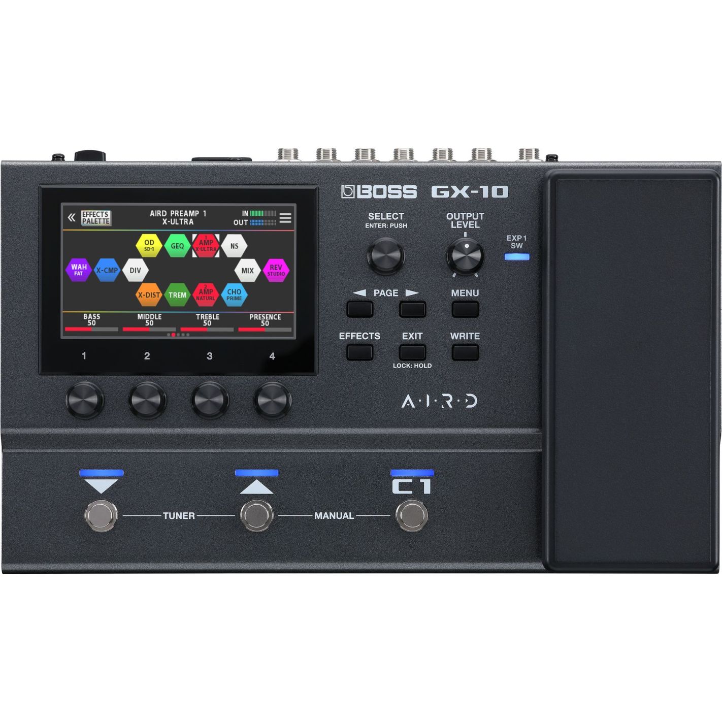 GX-10 MULTI-EFFECTS PROCESSOR