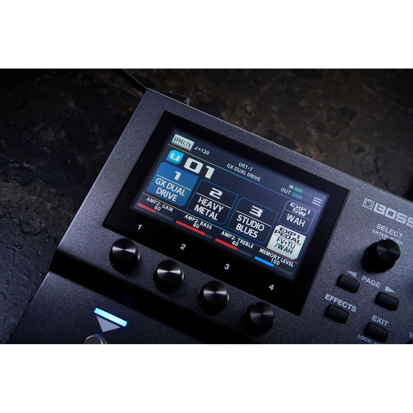 GX-10 MULTI-EFFECTS PROCESSOR