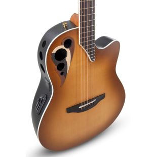 CDX40-PB-G GUITARRA ELECTRO-ACUSTICA PEACH BURST SATIN