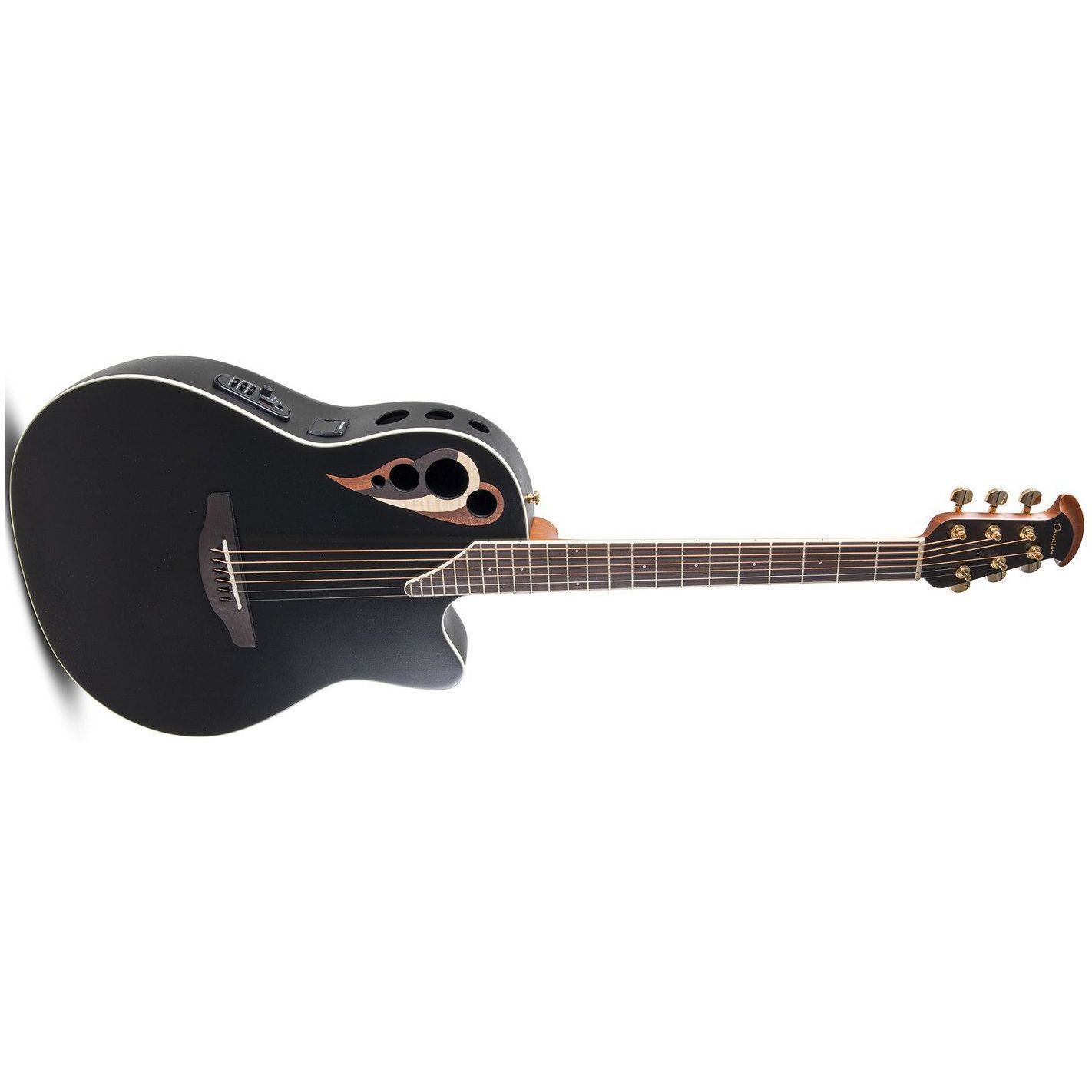 CDX40-5-G GUITARRA ELECTRO-ACUSTICA BLACK SATIN