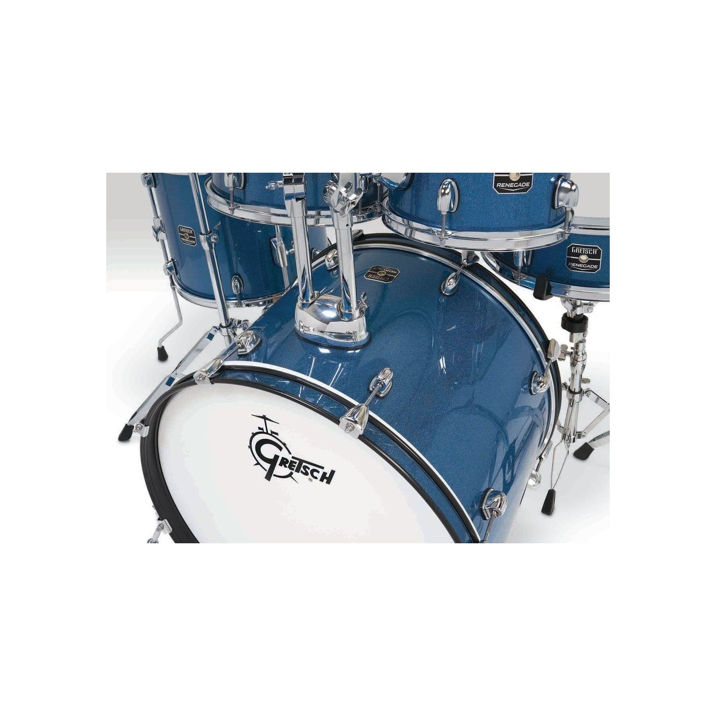 BATERIA RENEGADE BLUE SPARKLE BD22