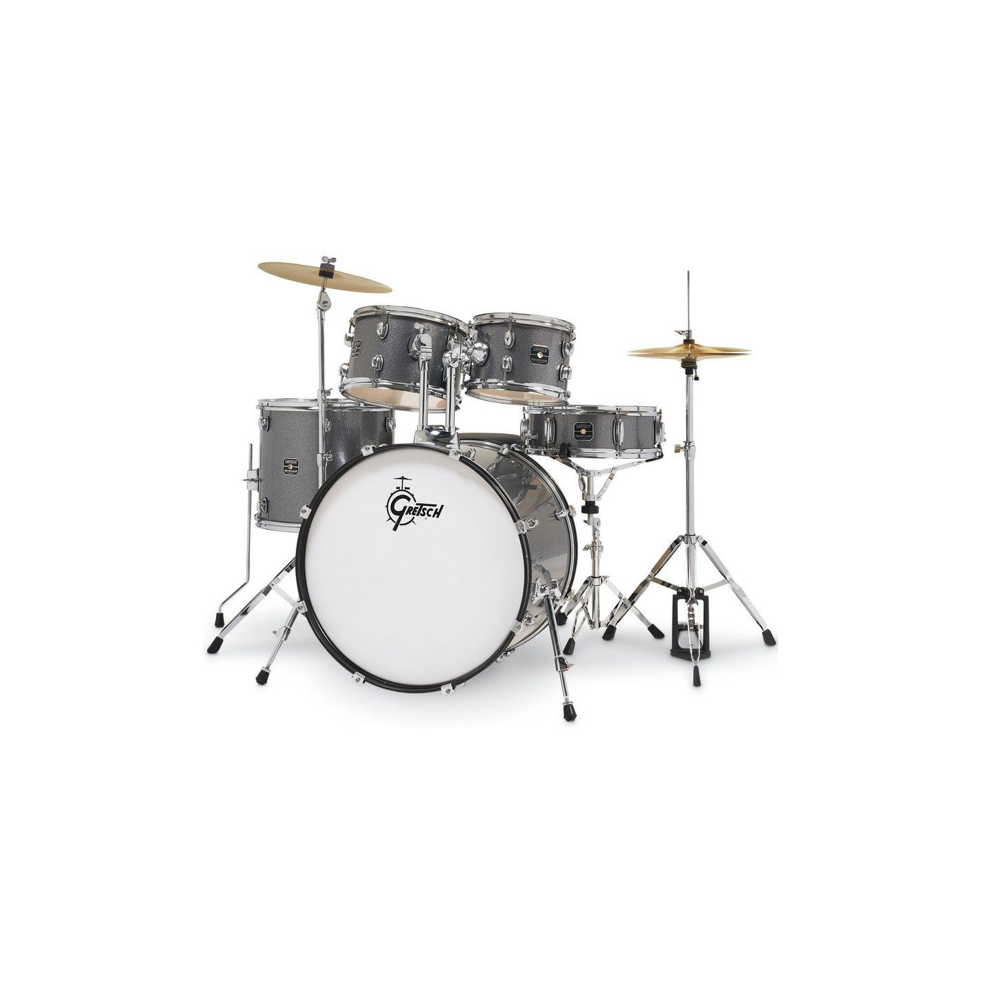 BATERIA RENEGADE GREY SPARKLE BD22