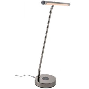 LAMPARA PARA PIANO PL-78 NEGRO CROMADO BRILLANTE