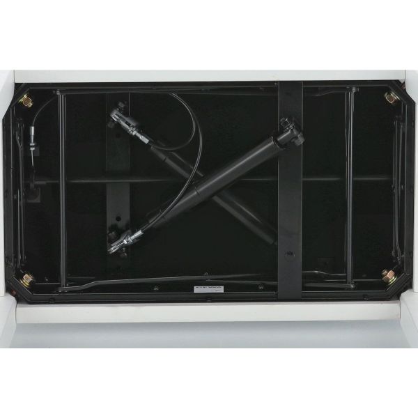 BANQUETA DE PIANO DELUXE AUTOLIFT BLANCO MATE