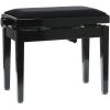 BANQUETA DE PIANO DELUXE AUTOLIFT NEGRO BRILLANTE