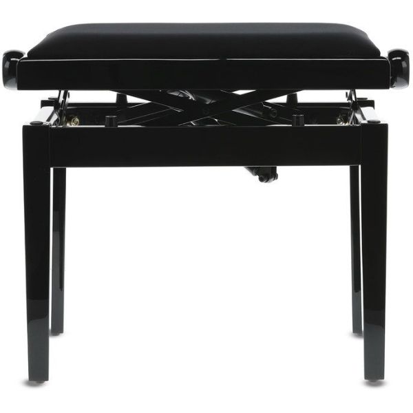 BANQUETA DE PIANO DELUXE AUTOLIFT NEGRO BRILLANTE