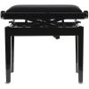 BANQUETA DE PIANO DELUXE AUTOLIFT NEGRO BRILLANTE