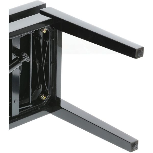 BANQUETA DE PIANO DELUXE AUTOLIFT NEGRO BRILLANTE