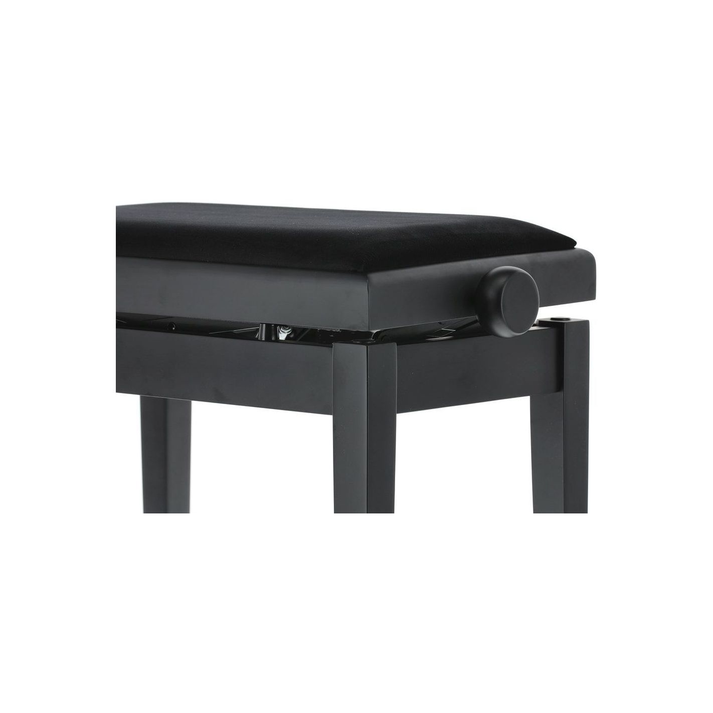 BANQUETA DE PIANO DELUXE AUTOLIFT NEGRO MATE