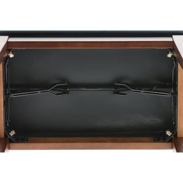 BANQUETA DE PIANO DELUXE COMPARTMENT NOGAL MATE