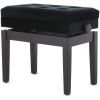 BANQUETA DE PIANO DELUXE COMPARTMENT PALISANDRO MATE