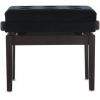 BANQUETA DE PIANO DELUXE COMPARTMENT PALISANDRO MATE