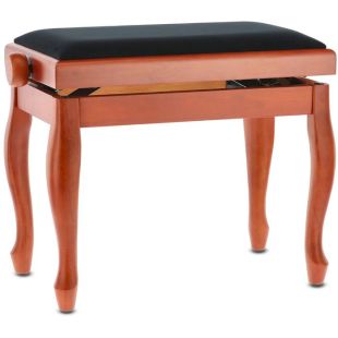 BANQUETA DE PIANO DELUXE CLASSIC CEREZO MATE