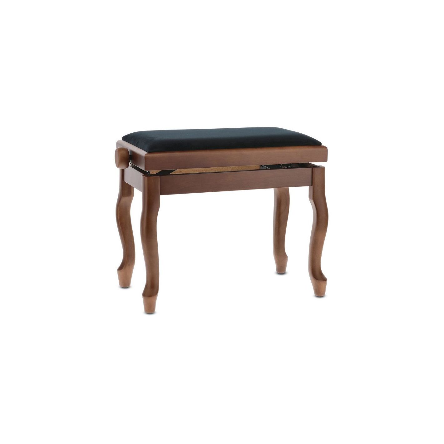 BANQUETA DE PIANO DELUXE CLASSIC NOGAL MATE