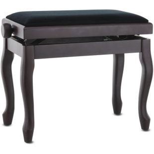 BANQUETA DE PIANO DELUXE CLASSIC PALISANDRO MATE