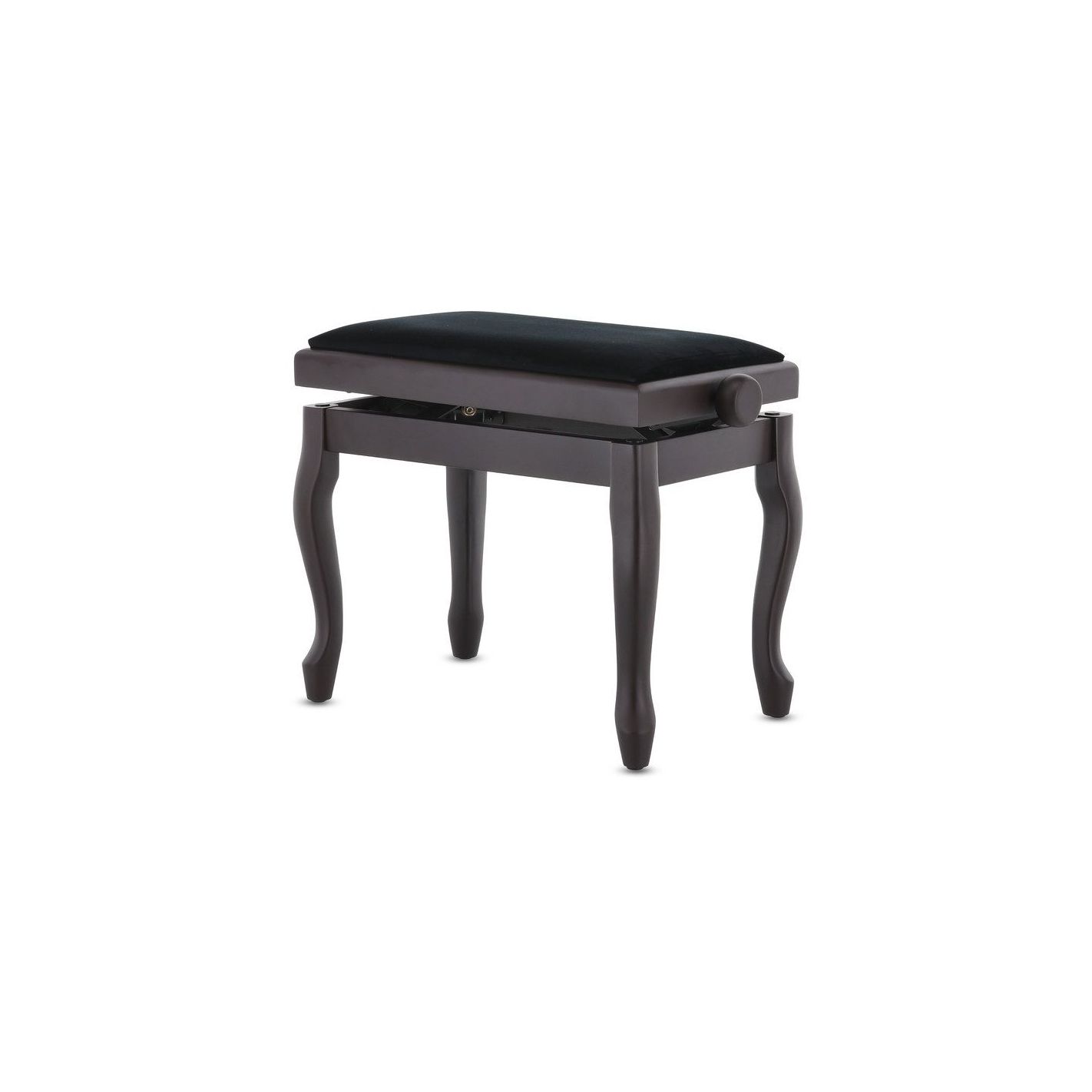 BANQUETA DE PIANO DELUXE CLASSIC PALISANDRO MATE